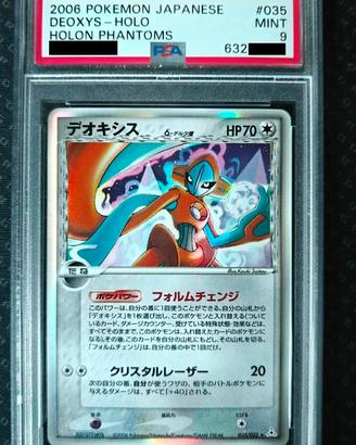 Pokemon Deoxys 035/052 del 2006 JP PSA 9