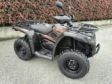 QUAD AGRICOLO TARGA GIALLA QUAD GOES CFMOTO 4X4