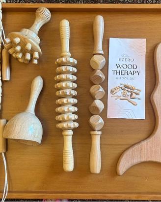 Set maderoterapia e massaggio Ezero + Hubicare