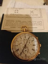 orologio da taschino zenith mondia