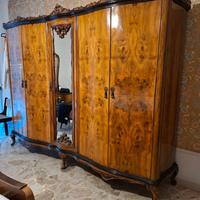 Camera matrimoniale completa stile Chippendale