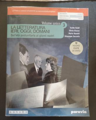 letteratura ieri, oggi, domani 3