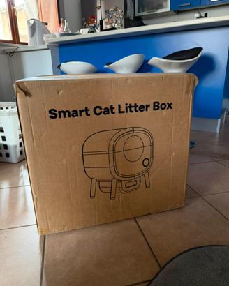 Lettiera gatto  Wi-Fi automatica