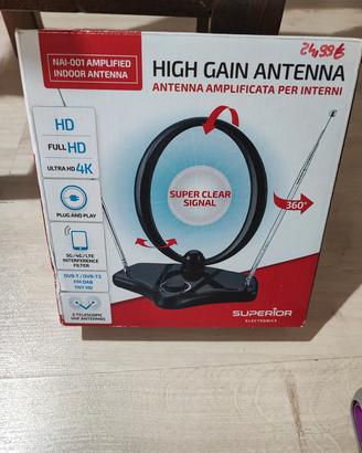 antenna amplificata per camper e casa