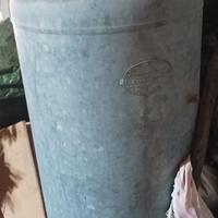 cisterna acciaio zincato per autoclave