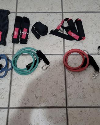 Set elastici per riabilitazione/potenz. musc.