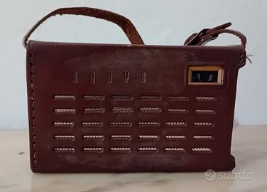 Radio Sanyo 6 Transistor-Custodia Originale-1959