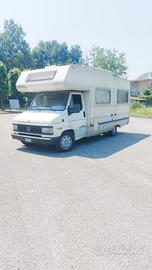 Camper mansardato Fiat Ducato 2500TD