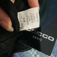 Abito con coprispalle  in lino