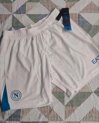 Pantaloncino Home kit Napoli Taglia L Nuovo bianco