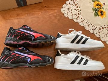 Scarpe ragazzo Puma e Adidas n.38,5