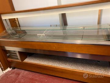 Vetrinetta refrigerante per vivande per ristoranti