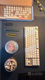 Custom keyboard keychron k8 wireless no rgb