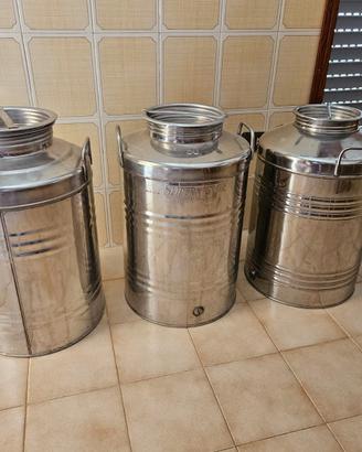 Contenitori olio extravergine 50 litri