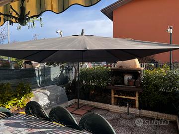 Ombrellone decentrato 3x3