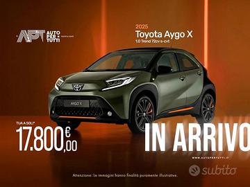 Toyota Aygo X 1.0 Trend 72cv s-cvt