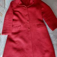 cappotto rosso da Sartoria tg. 42/44