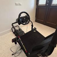Logitech g923 con seduta next level GT LITE