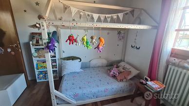 Letto Montessori a casetta