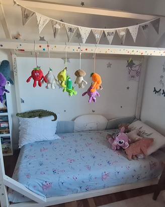Letto Montessori a casetta