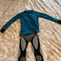 Cimoleto intimo sci bambino Odlo warm 7/9 anni