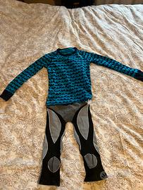 Cimoleto intimo sci bambino Odlo warm 7/9 anni