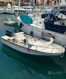 BOSTON WHALER 15 CON MOTORE