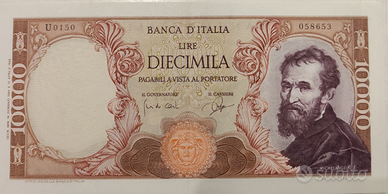 Banconota 10000 lire 27/07/1964