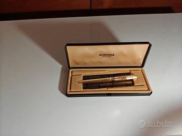 Penna stilografica AURORA Marco Polo vintage (oro)
