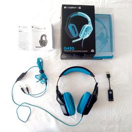 Logitech G430 Cuffie da Gioco Gaming Headset 7.1