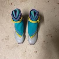 Sci di fondo con scarpe
