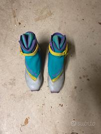 Sci di fondo con scarpe