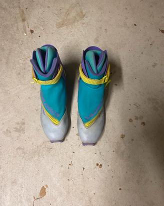 Sci di fondo con scarpe