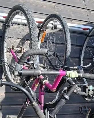 Supporto da parete per 6 biciclette