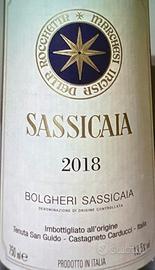 Sassicaia 2018-2019-2020