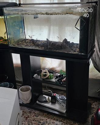 vasca acquario + mobiletto