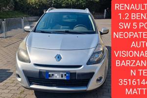 Renault Clio SW 1.2 BENZINA NEOPATENTATI 5 PORTE