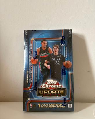 2025 26 Topps Chrome Updates Basketball Hobby Box 