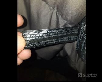 Giaccone Unisex marca Hox 3XL Nero Pelliccia