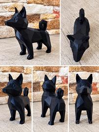 Stampe 3D cane poligonale