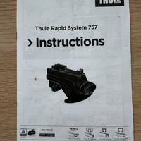 Piedi thule rapid system 757