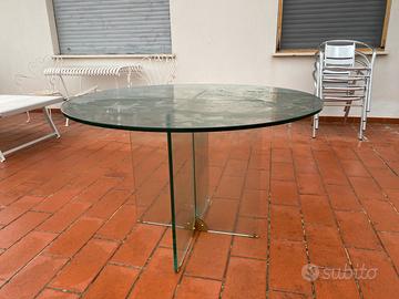 Tavolo in cristallo