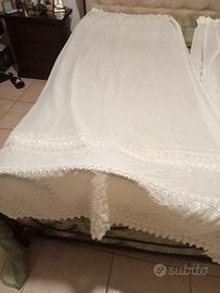 Tenda doppio telo con ricamo decorarivo