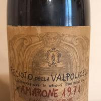 Amarone Valpolicella 1971 bottiglia numerata
