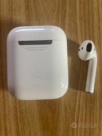 Ipod 4 priginali solo custodia e auricolare sinist