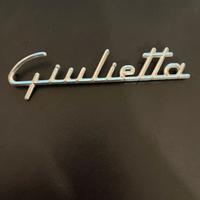 scritta posteriore Alfa Romeo Giulietta NUOVA