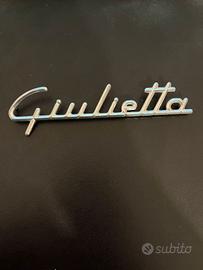 scritta posteriore Alfa Romeo Giulietta NUOVA