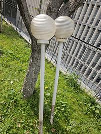 Lampioncini da esterno sfere in vetro