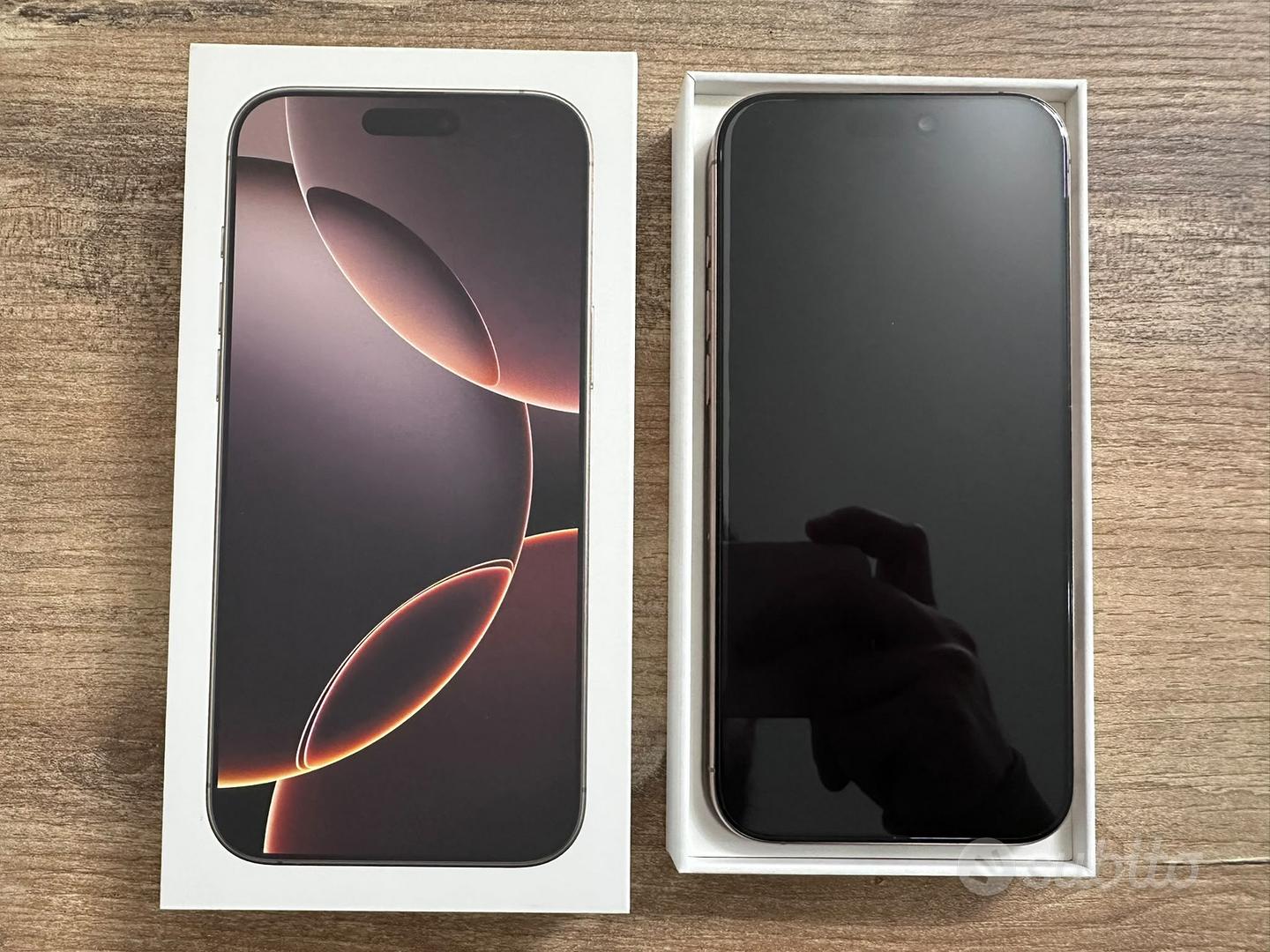 iPhone 16 Pro Max 256GB color sabbia - Telefonia In vendita a Bergamo