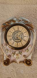 Orologio da Tavolo Capodimonte Vintage anni 60